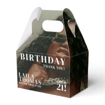 Custom Photos Birthday Party Magazine Cover Favor Boxes