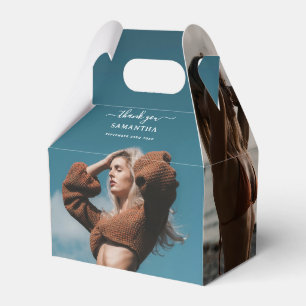 Custom Photos Birthday Party Selfie Picture Favor Boxes