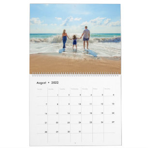 Custom Photos Calendar Gift Personalized Text