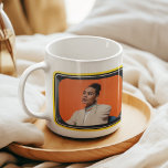 Custom Photos in Vintage TVs Pop Art Style Coffee Mug<br><div class="desc">Photo graphics of vintage televisions in yellow and green are ready to be customized with up to two of your photos. Create your own custom coffee mug with a fun pop art style.</div>