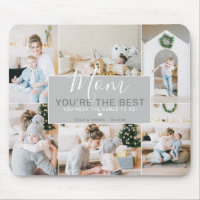 Custom Photos Mom You Are the Best | Personalized Mouse Pad