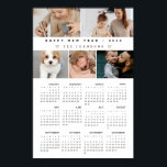 Custom Photos New Year 12 Month 2025 Calendar Poster<br><div class="desc">Celebrate the year with a Custom Photos New Year 12-Month 2025 Calendar poster! Personalize this with your favorite photos to create a meaningful and functional keepsake. Perfect for home or office,  it’s a thoughtful gift to cherish memories all year long.</div>