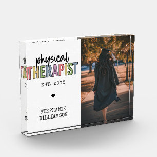 Custom Physical Therapist PT Graduation gifts Photo Block