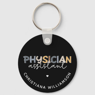 Custom Physician Assistant PA Appreciation Gifts Keychain