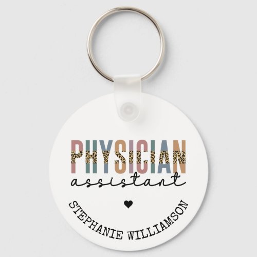 Custom Physician Assistant Physician Associate Keychain