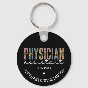 Custom Physician Assistant Physician Associate PA Keychain