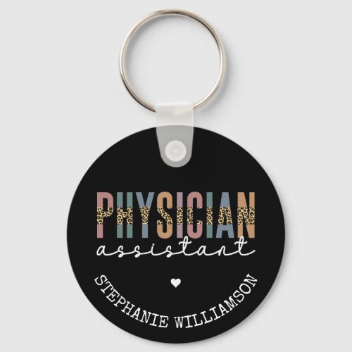 Custom Physician Assistant Physician Associate PA Keychain