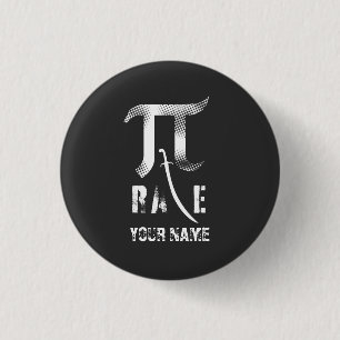 Custom Pi Day Pi Rate Button