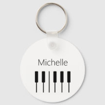 Custom piano keys tote bag for teacher and student