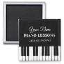 Custom piano teacher lessons fridge magnet