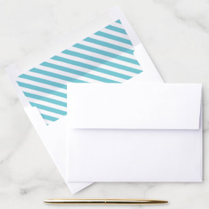 Custom Pick Your Color Striped Envelope Liner
