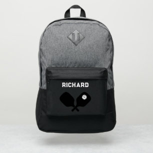 Custom Pickle Ball and Paddles Port Authority® Backpack