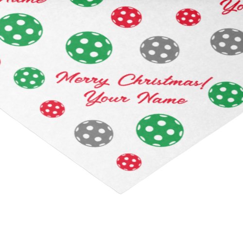 Custom pickleball Christmas gift filler Tissue Paper
