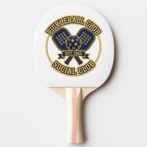 Custom Pickleball Paddle - Pickleball Club Est. 19