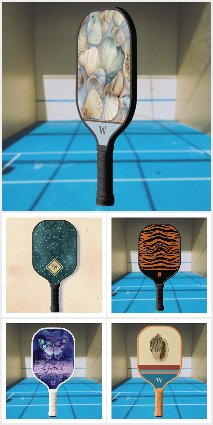 Custom Pickleball Paddles - Photos Pictures Names