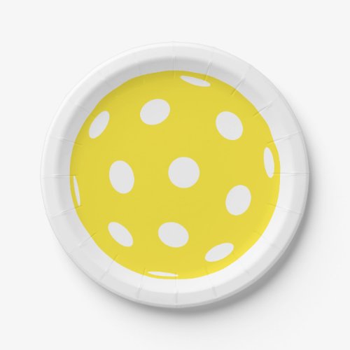 Custom Pickleball Party Paper Plates