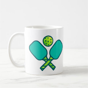 Custom Pickleball Player Coffee Mug