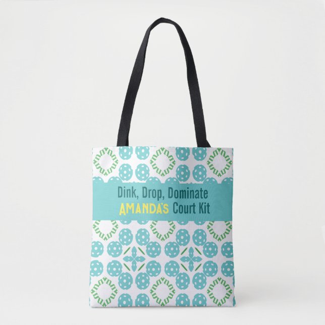 Custom Pickleball Pro Tote Bag (Front)