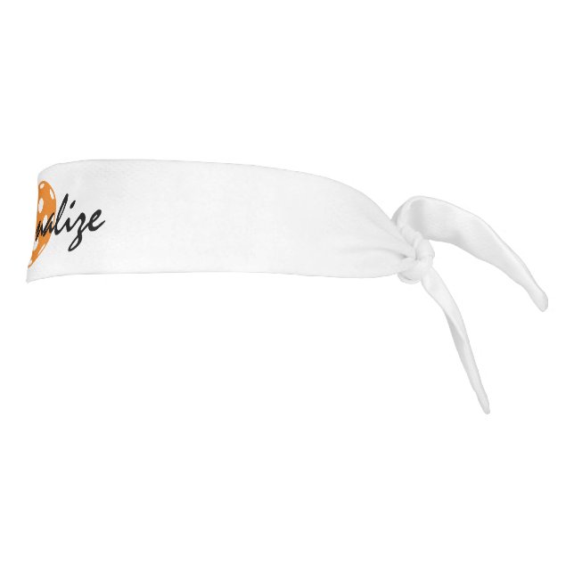Custom pickleball tie headband sports sweatband (Rotate 90)
