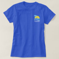 Custom Pickleball Tropical Palm Tree Sun Pocket