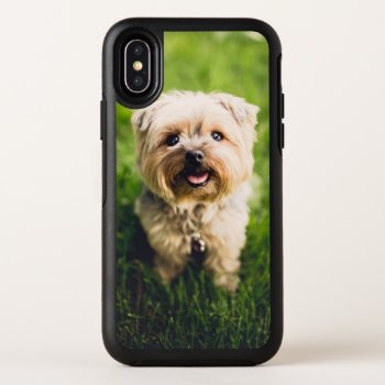 Custom Picture Design Own Photo Upload Add Image Otterbox Symmetry Iphone X Case by red_dress at Zazzle