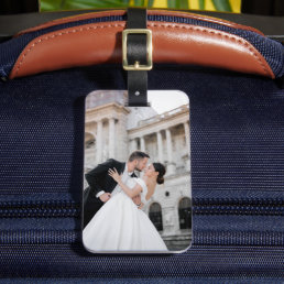 Custom Picture Double Sided Photo Create Your Own  Luggage Tag
