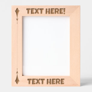 Custom Picture Engraved Frames