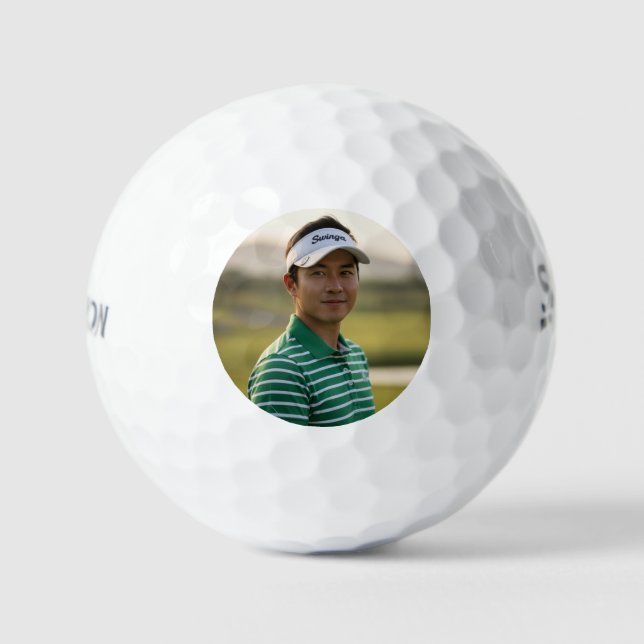 Custom Picture Golf Ball Premium Personalized Gift (Front)