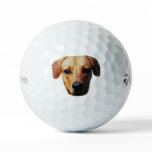 Custom Picture Golf Balls With Dog Face