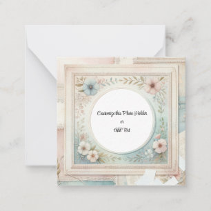 Custom Picture Holder Note Card