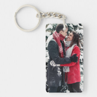Custom Picture Keychain, Personalized Text Keychain