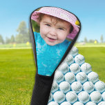 Custom Picture Modern Golfer Golf Club Driver  Golf Head Cover<br><div class="desc">Best Mom By Par... Surprise the Mom and Golf Lover with these super cute photo custom golf head cover and matching golf accessories . Now she can take her kid with her as he play's 18 holes . Customize these golf head cover with your childs favorite photo and personalize name....</div>