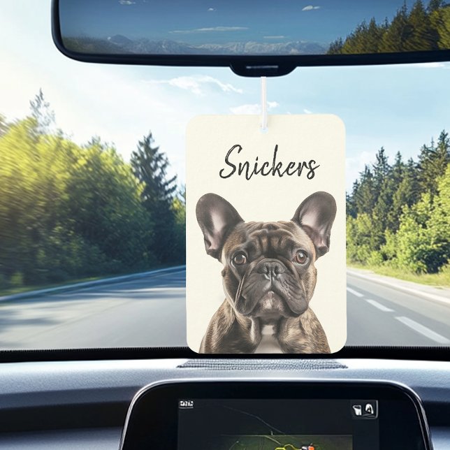 Custom Picture Pet Dog Cat Personalized name Air Freshener (Creator Uploaded)