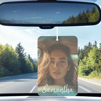 Custom Picture Photo Gift Personalized Name Air Freshener