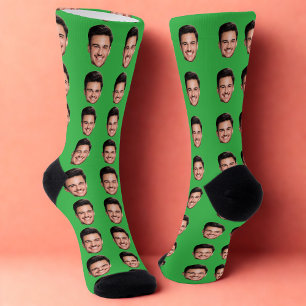 Custom Picture Socks, Personalized Face Gift Socks