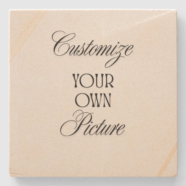 Custom Picture Stone Coaster (Front)