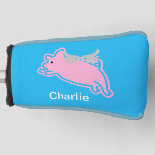 Custom Pig Piglet Farm Animal Hog Cartoon Golf Head Cover