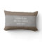 custom pillow add your own quote distressed gray