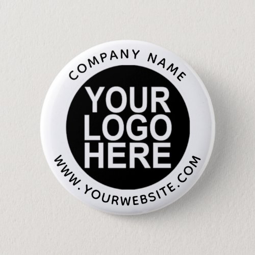 Custom Pin back Button with Business Logo