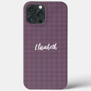 Custom Pink and Blue Dot Barely There Phone Case