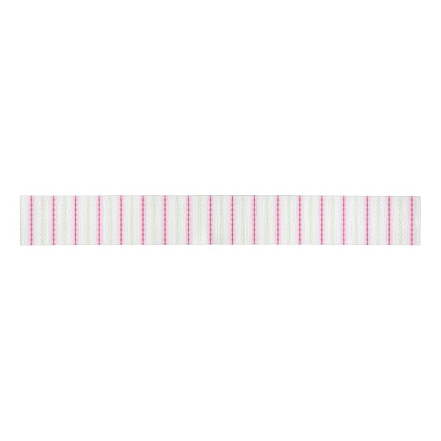 Custom Pink and Green Ribbon (Front)