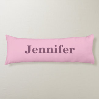 Custom Pink Blossom Comfort Color Body Pillow
