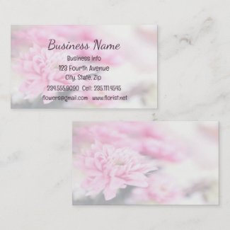 Custom Pink Florist Flower Floral