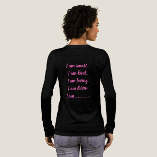 Custom PINK I Am Tri-Blend Shirt