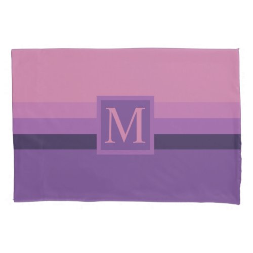 Custom Pink Purple Lavender Violet Color Blo Pillow Case