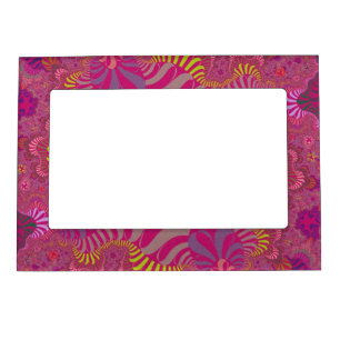Custom Pink Rainbow Cross Picture Frame