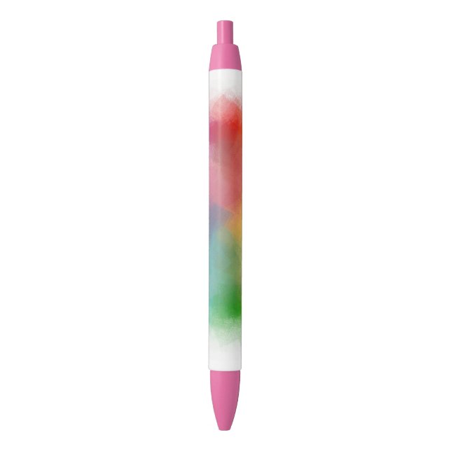 Custom Pink Red Orange Yellow Blue Purple Green Pen (Front Vertical)