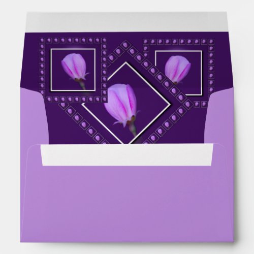 Custom Pink Spring Blossom Floral All Occasion Envelope