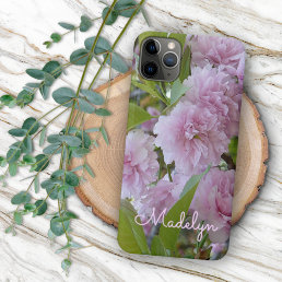 Custom Pink Spring Cherry Blossom Tree Photo iPhone 16 Pro Max Case