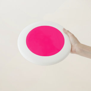 Custom Pink & White Frisbee – Ultimate Outdoor Fun